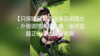 【只探精品】酒店操花裙骚女，扑倒调情摸摸搞搞，张开双腿正入，大屁股骑乘