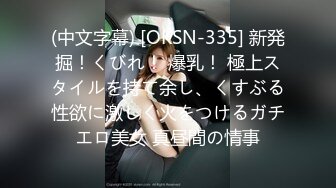 (中文字幕) [OKSN-335] 新発掘！くびれ！ 爆乳！ 極上スタイルを持て余し、くすぶる性欲に激しく火をつけるガチエロ美女 真昼間の情事